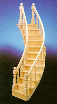 CLA70221 Staircase Left Curve by Classics