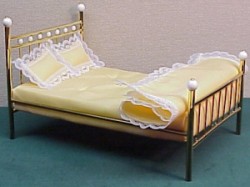 D9548 Double Brass Bed