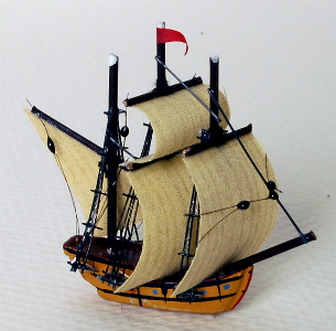 RA306 Miniature Ship by RB Foltz