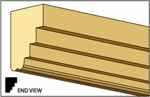 CLA70233 Cornice/Crown Molding by Classics