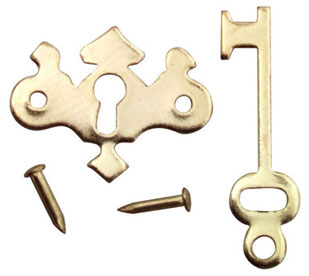 CLA05683 Chippendale Key Plate with Key by Classics