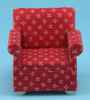 CLA10555 Red Arm Chair by Classics