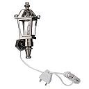 HW2615 Nickel Lantern Coach Light by Houseworks