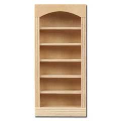 HWH5016 1/2 inch scale Shelf bookcase by Houseworks 