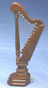 CLA07695 Walnut Harp by Classics