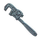 ISL0106 Small Pipe Wrench by Island Crafts