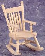 CLA08651 Rocking Chair-Unfnished by Classics