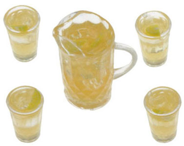 CB167 - Lemonade Set Of Pitcher with 4 Glasses