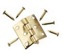 HW1122 Gold Plated Brass Butt Hinge by Houseworks