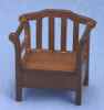 CLA10735 Walnut Garden Chair by Classics