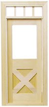 HW6012 Crossbuck Door