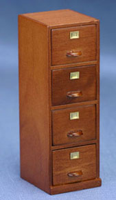 CLA10408 Walnut File Cabinet by Classics