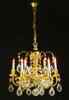 CK3020 Renaissance 6 Up-Arm Crystal Chandelier by Cir-Kit