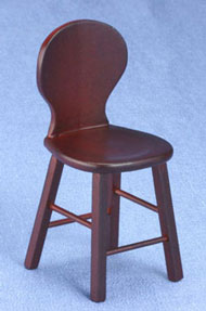 CLA10714 Mahogany High Stool by Classics