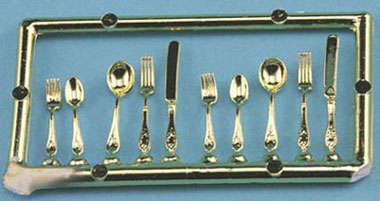 CB130GD - Flatware, Gold 2-5/Pc Sets