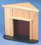 CLA10669 Corner Fireplace by Classics