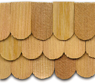 CLA70257 Cedar Fishscale Shingles 300 pcs by Classics