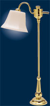 HW2568 Brass Downbridge Floor Lamp by Houseworks 