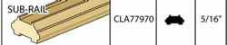 CLA77970 Sub Rail by Classics