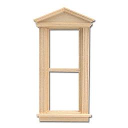 HWH5055 Federal Pediment Window by Houseworks