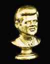 ISL2695 JFK Bust Gold by Island Crafts