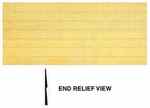 CLA75460 1/2 inch Clapboard Siding 24 inch Length by Classics 