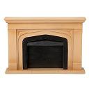 HW4048 Resin Small Manor Fireplace Mantel by Houseworks