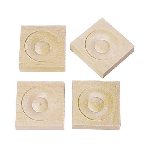 HW7064 Wood Head Blocks by Houseworks 