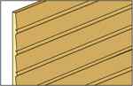 CLA77389 1/2 inch Beaded Clapboard Siding by Classics