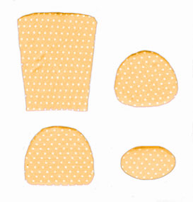 CB127Y - Cushion Kit, Yellow Mini Dot