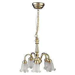 HW2323 LED 5-Arm Chandelier by Houseworks