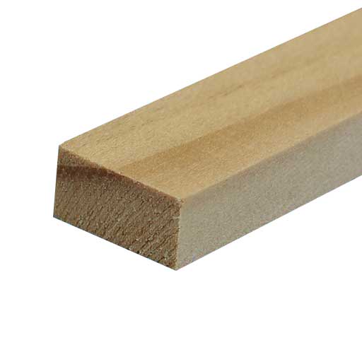 HW7531 6 pack Pine Stripwood 3/8 inch x 3/4 inch by Houseworks