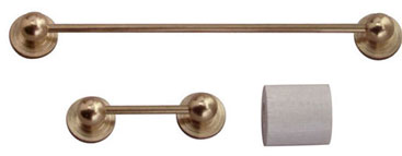 CLA05674 Towel Bar & Toilet Paper Holder by Classics