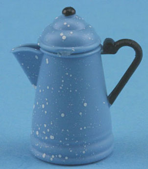 CB063 - Blue & White Coffeepot