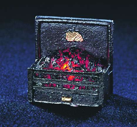 CK867 Fire Grate Insert w/Coals by Cir-Kit