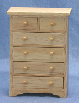 CLA10765 Oak Chest of Drawers by Classics