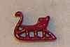 ISL2707 Red Sleigh by Island Crafts