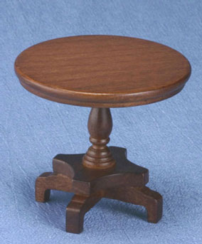 CLA10491 Walnut End Table by Classics