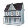 HWH-92 1/2 inch scale Farmhouse Dollhouse Kit, unfinished by Houseworks 