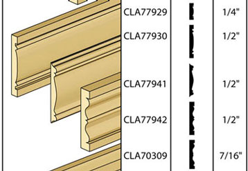 CLA77942 1/2 inch Door & Window Casing by Classics