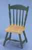 CLA10530 Oak/Hunter Green Side Chair by Classics