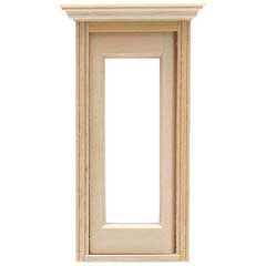 HWH6033 1/2 inch scale Victorian Glazed Door by Houseworks 