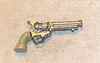 ISL12112 Western Handgun Silver, Ivory Grip by Island Crafts