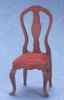 CLA00466 Mahogany Queen Anne Side Chair by Classics