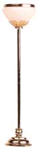 HW2753 Torchiere Floor Lamp-White Shade by Houseworks