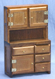 CLA32621 Walnut Cupboard by Classics