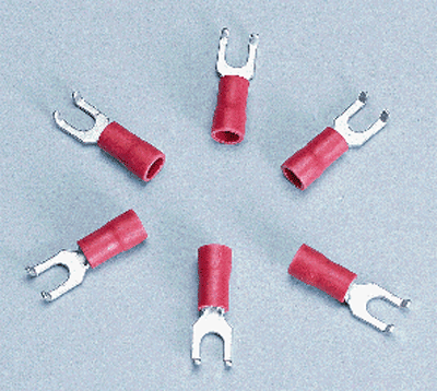 CK1102 Flanged Spade Lugs, Insulated by Cir-Kit