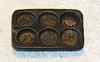 ISL03682 Black Muffin Pan by Island Crafts