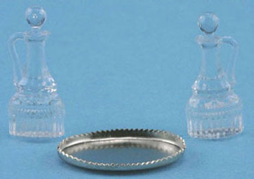 CB078 - Oil & Vinegar Cruets, 2/Pcs