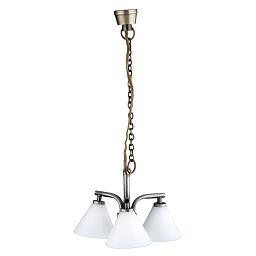 HW2819Modern 3 Cone Shade Chandelier by Houseworks  